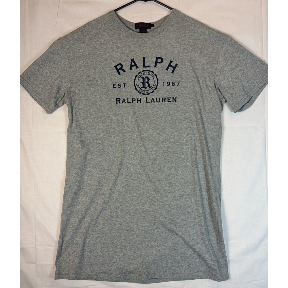 Ralph Ralph Lauren T-Shirt Big Logo SS Grey Men’s Large Streetwear